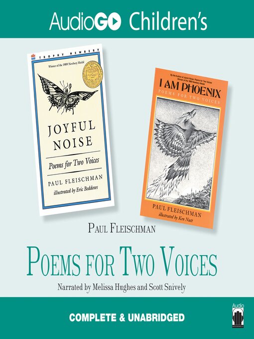 Cover image for Poems for Two Voices